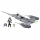 Vaisseau The Mandalorian's N-1 Starfighter, figurines Grogu et Mandalorien de 10 cm, jouet pour enfant des 4 ans, Star Wars E…