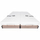 Ensemble relaxation matelas + sommiers électriques 2x70x190 - Mousse - Ferme - TALCA Fabrication française