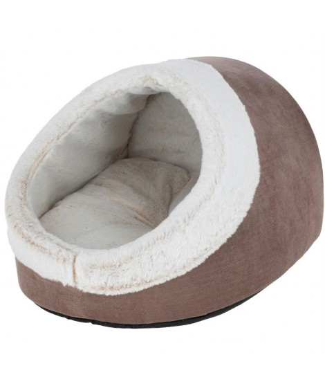 Igloo pour chats - KERBL - JANA - 43 x 54 x 35 cm - Marron