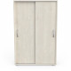 Meuble de rangement - Entrée - 2 portes coulissantes - Chene topanga - 106 x 33 x 106 cm - NEXTY - DEMEYERE