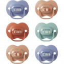 Sucettes - TOMMEE TIPPEE - ANYTIME - 18-36 Mois - Lot de 6 - Forme Orthodontique Symétrique, - Silicone sans BPA