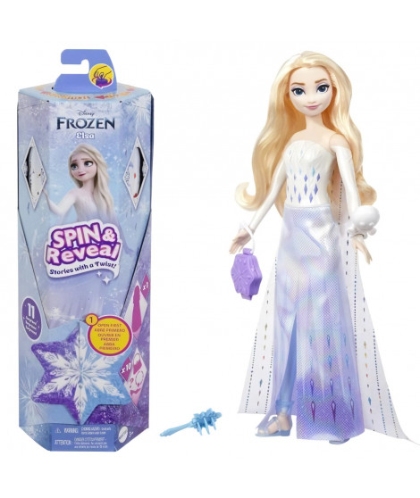 Disney-La Reine des Neiges-Elsa-Poupée Surprise HTG25