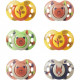 Sucettes - TOMMEE TIPPEE - FUN - 6-18 mois - Lot de 6 - Forme Orthodontique Symétrique - Silicone sans BPA