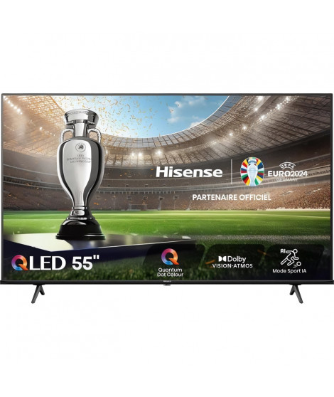 TV LED - HISENSE - 55E7NQ - 55'' (139 cm) - 4K UHD 3840x2160 - 60Hz - HDR 10+ - Smart TV - 3 x HDMI