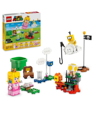 LEGO Super Mario 71441 Les Aventures de LEGO Peach interactive - Jouet de princesse