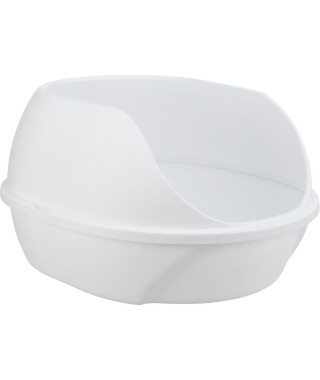 Bac a litiere TRIXIE Simao - Haut rebord - 48 × 30 × 58 cm - Blanc