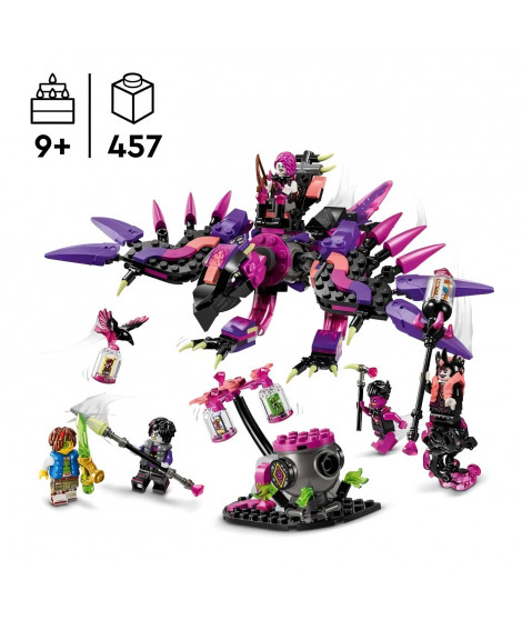 LEGO DREAMZzz 71483 Les Créatures de la Sorciere des Cauchemars - Jouets Magiques
