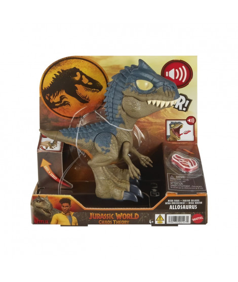 Jurassic World : Chomp Chomp-Allosaurus Méga Rugissement-figurine de dinosaure HVB45