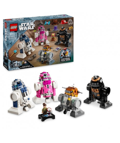 LEGO Star Wars 75392 La Fabrique de Droides Créative - Construisez votre Propre R2-D2