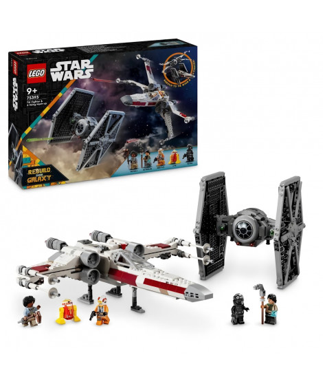 LEGO Star Wars 75393 TIE Fighter et X-Wing a Combiner - Maquette a Construire