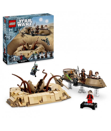 LEGO Star Wars 75396 L'Esquif du Désert et la Fosse du Sarlacc - Set Collector