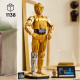 LEGO Star Wars 75398 C-3PO - Figurine de Droide a Construire - Maquette pour Adultes