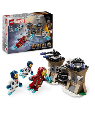 LEGO Marvel 76288 Iron Man et l'Iron Legion contre le soldat de l'Hydra, Set Avengers