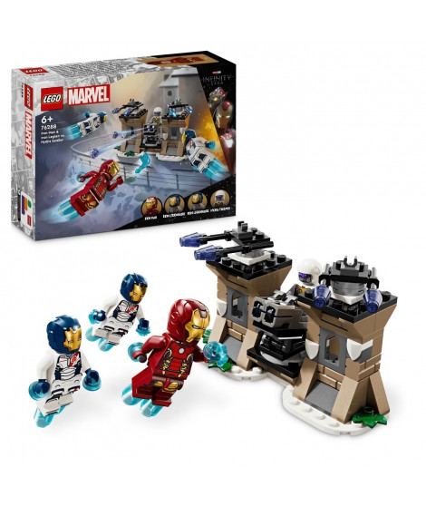 LEGO Marvel 76288 Iron Man et l'Iron Legion contre le soldat de l'Hydra, Set Avengers