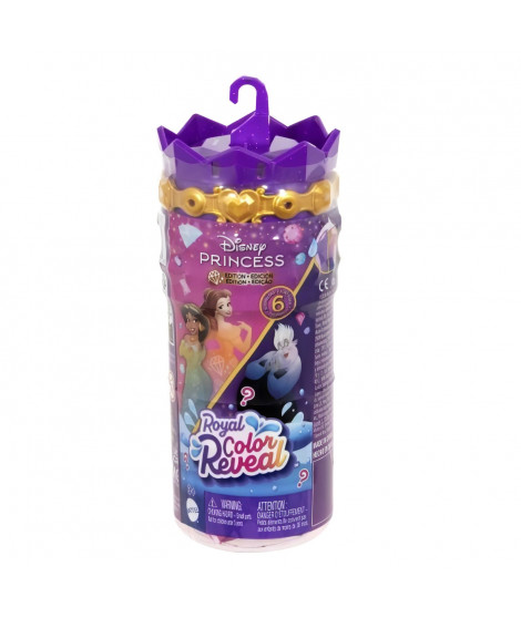 Princesses Disney-Mini-Poupées Royauté Color Reveal-Assortiment HXH16