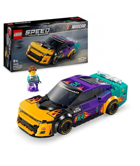 LEGO Speed Champions 76935 NASCAR Next Gen Chevrolet Camaro ZL1 - Set Voiture de Course
