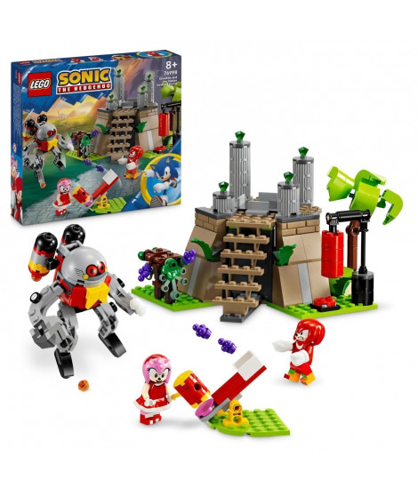 LEGO Sonic the Hedgehog 76998 Knuckles et le sanctuaire du Master Emerald Set pour gamers