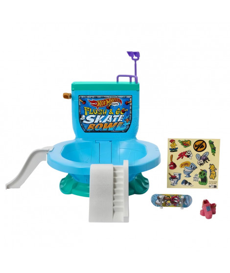 Hot Wheels Skate-Tirez la Chasse : C'est Parti !-Coffret fingerboard HXL16