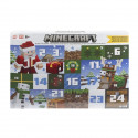 Minecraft-Calendrier de l'Avent-Figurines de 8,25 cm-17 accessoires HXM86