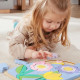 Fisher-Price-Puzzle Fleurs en Bois-Puzzle 37 pieces pour la maternelle HXT97