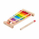 Fisher-Price-Xylophone en bois, instrument de musique avec 2 pieces HXV13