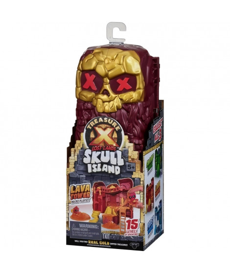 Figurines - MOOSE TOYS - Donjon Volcan Skull Island - Trésor X