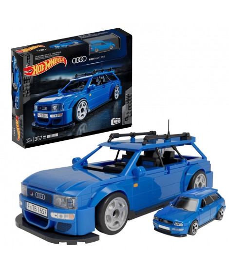 MEGA-Hot Wheels-Coffret Audi Avant RS2 de 354 pieces HRY19