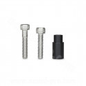 ACCESSOIRES CUBE X-GUARD M.8 (POUR SUPPORT TUBE UNIVERSEL Ø12 A 18.5mm)