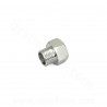 ADAPTATEUR ALUMINIUM POUR SONDE TEMPERATURE ADAPT APRILIA / DERBI / GILERA 50CC  EURO 4 SUR CULASSE EURO 3