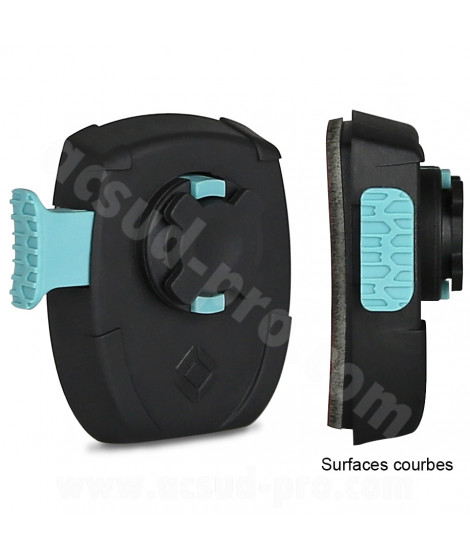 ADAPTATEUR CUBE X-GUARD AUTOCOLLANT POUR SURFACE INCURVE (CASQUE / RESERVOIR / GARDE BOUE)