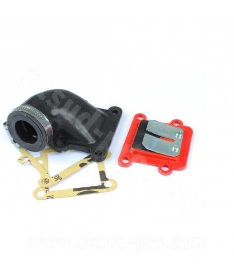 ADMISSION COMPLETE MVT ADAPT. MBK BOOSTER / YAMAHA BWS Ø19 (PIPE/CLAPET/MANCHON) (CL 08)