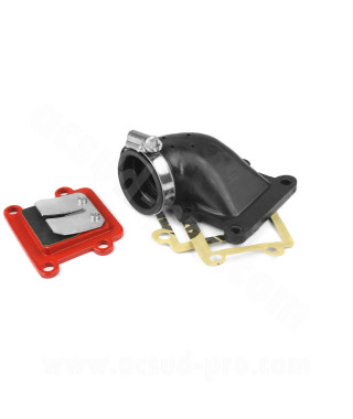 ADMISSION COMPLETE MVT ADAPT. MBK BOOSTER / YAMAHA BWS Ø28 (PIPE/CLAPET/MANCHON) (CL 80)