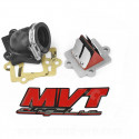 ADMISSION MVT RACING VITON CARBONE ADAPT. NITRO / AEROX Ø28mm (CL 30)