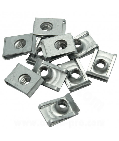 AGRAFES DE CARROSSERIE M8 (SACHET DE 10 PIECES)