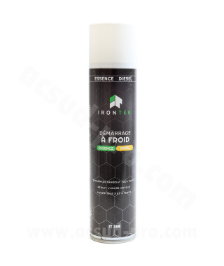 AIDE AU DEMARRAGE A FROID IRONTEK 300ml