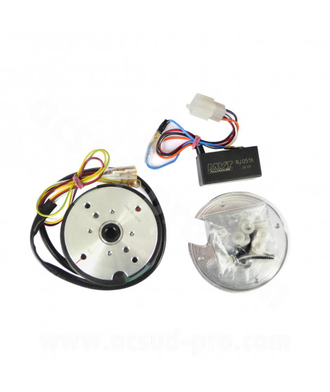 ALLUMAGE ELECTRONIQUE MVT PREMIUM ROTOR INTERNE ANALOGIQUE VARIABLE AVEC LUMIERE  DERBI START 3 VARIANT (PREM 30)