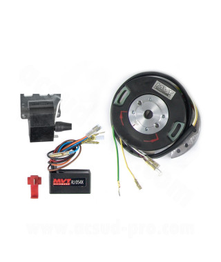 ALLUMAGE ELECTRONIQUE MVT PREMIUM ROTOR INTERNE AVEC LUMIERE AM6 AVEC BATTERIE (PREM 21)