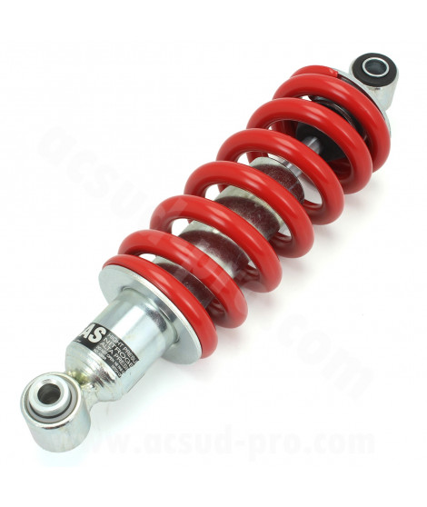 AMORTISSEUR MOTO TNT GAZ ADAPT. DERBI GPR 50 / 80cc  2005 / GILERA GP / PEUGEOT XR6 / CAGIVA  (L : 260mm)
