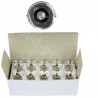 AMPOULE / LAMPE BA15S 12V-10W BLANC (FEU ARRIERE+STOP-CLIGNOTANTS)  ( VENDU BOITE DE 10PCS )