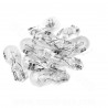 AMPOULE / LAMPE STANDARD 12V 10W CULOT W2.1 x 9.5d NORME T13 WEDGE BLANC (CLIGNOTANT)  ( VENDU BOITE DE 10PCS )