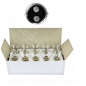 AMPOULE / LAMPE STANDARD 12V 21/5W CULOT BAY15d NORME P21/5W BLANC (FEU ARRIERE+STOP)   ( VENDU BOITE DE 10PCS )