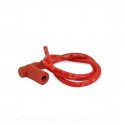 ANTIPARASITE/CAPUCHON DE BOUGIE CARENZI RACING ROUGE