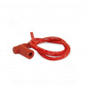ANTIPARASITE/CAPUCHON DE BOUGIE CARENZI RACING ROUGE