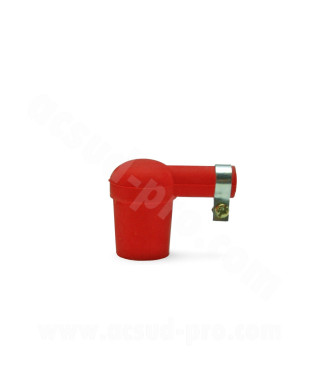 ANTIPARASITE/CAPUCHON DE BOUGIE SILICONE ROUGE