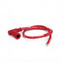 ANTIPARASITE NGK RACING  COUDE 90 + FIL DE BOUGIE NGK RACING CR4 ( 8054 )