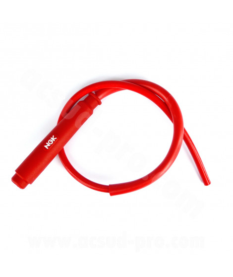 ANTIPARASITE NGK RACING  DROIT + FIL DE BOUGIE NGK RACING CR1 ( 8035 )