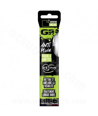 ANTI-PLUIE GS27 VISIÈRE & LUNETTES 75 ML + MICROFIBRE 12 X 12
