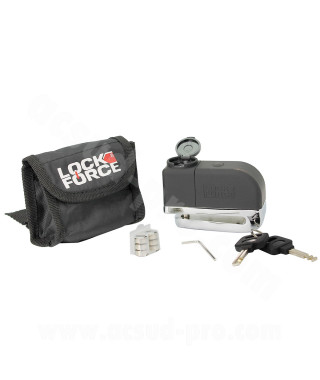 ANTIVOL BLOQUE DISQUE AVEC ALARME LOCKFORCE  Ø7mm