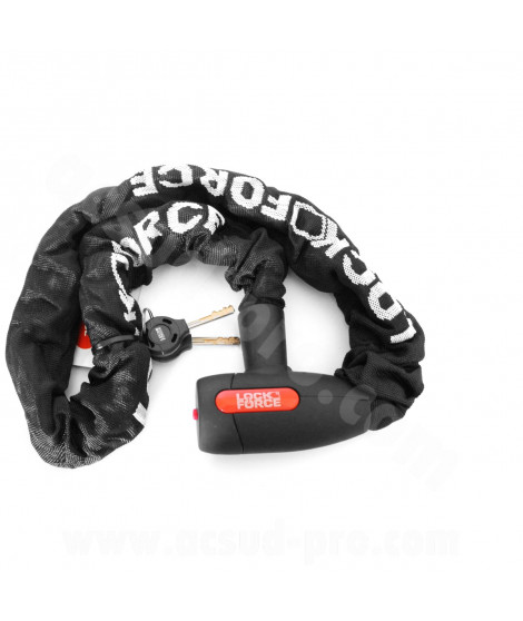 ANTIVOL CHAINE LOCKFORCE ANACONDA 1.50m (MAILLON Ø10)