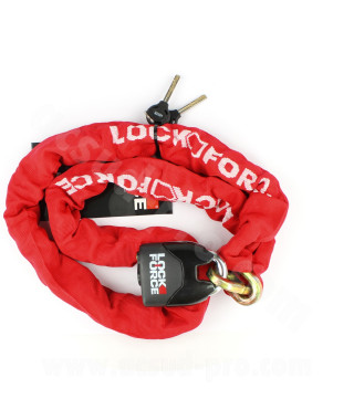 ANTIVOL CHAINE LOCKFORCE BOA 1.50m (MAILLON Ø10)